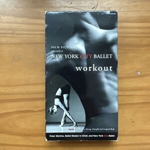 New York City Ballet‎ Workout (VHS, 2001) Peter Martins